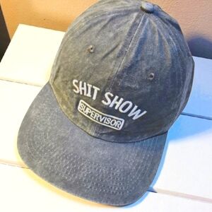NWT Supervisor Cap Blue-ish Grey